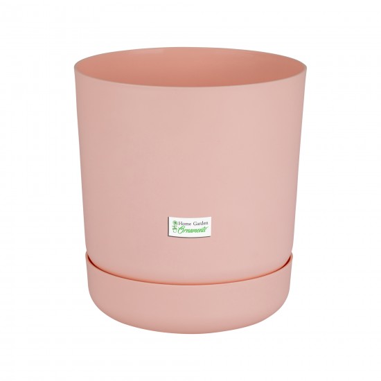 Satina Plant Pots Powder Pink